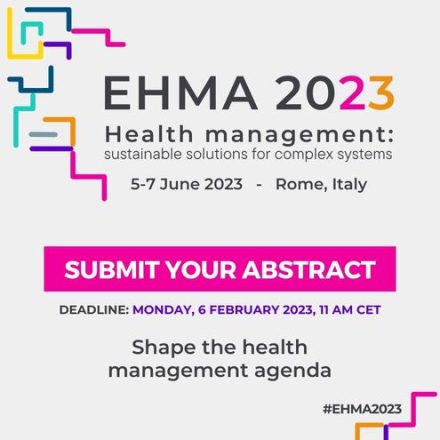 #EHMA2023 - Shaping the health management agenda